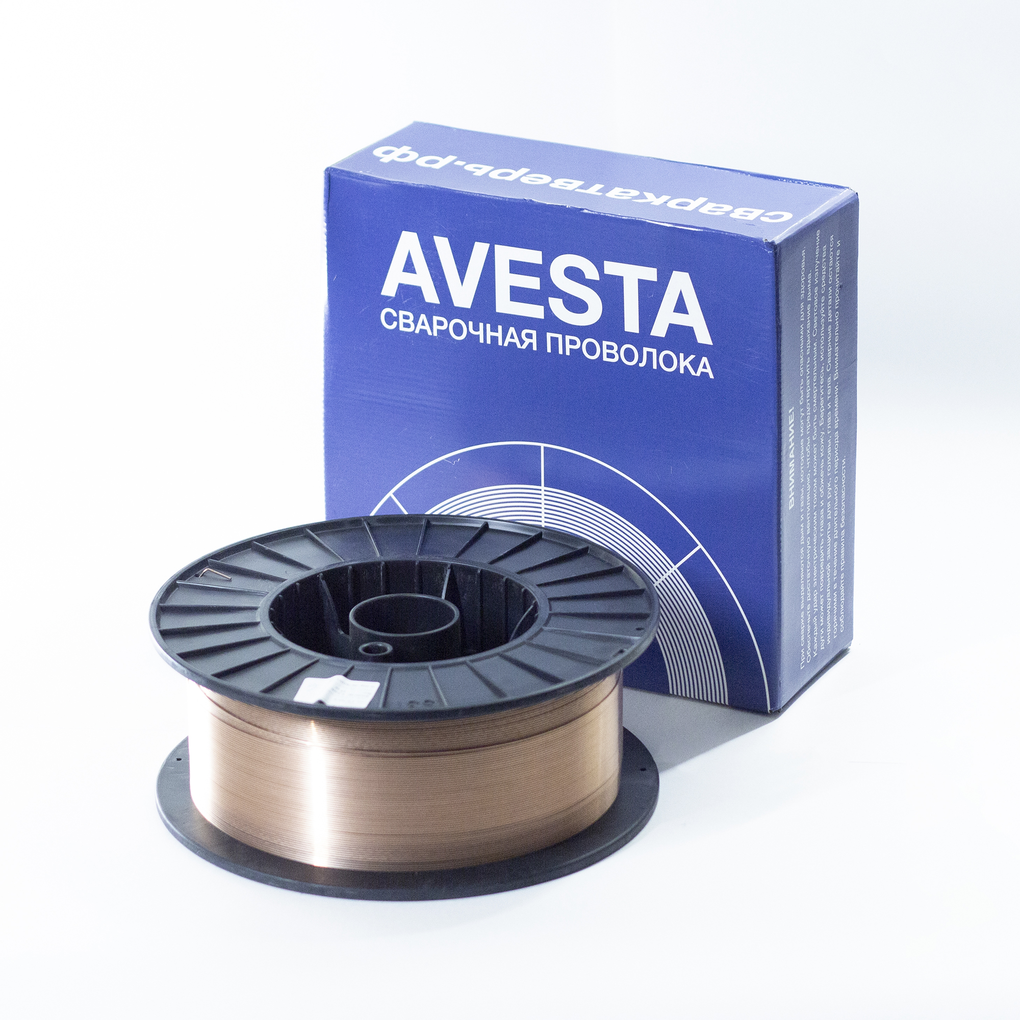 СВАРОЧНАЯ ПРОВОЛОКА AVESTA ГОСТ 2246-70 (Св08Г2С) Ф1,0MM (5KG) — Сваркатверь